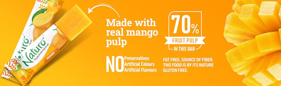 Naturo Mango Fruit Bars